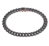 Pulsera Mano-J. Hombre GROUMETTE in Titanio Diamante Black GROUBRTBSN_19.50